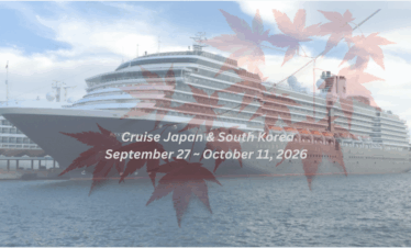 Cruise Japan & S. Korea – 2026 September